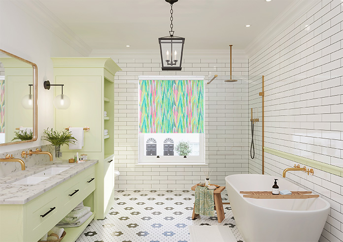 Bombay, Tropical Punch - Twist&Fit Roller Blind - Image 8